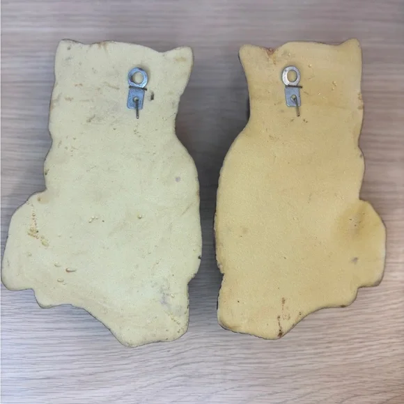 Vintage‎ Owl Wall Decor Set Rustic Woodland Accent - Picture 5 of 5